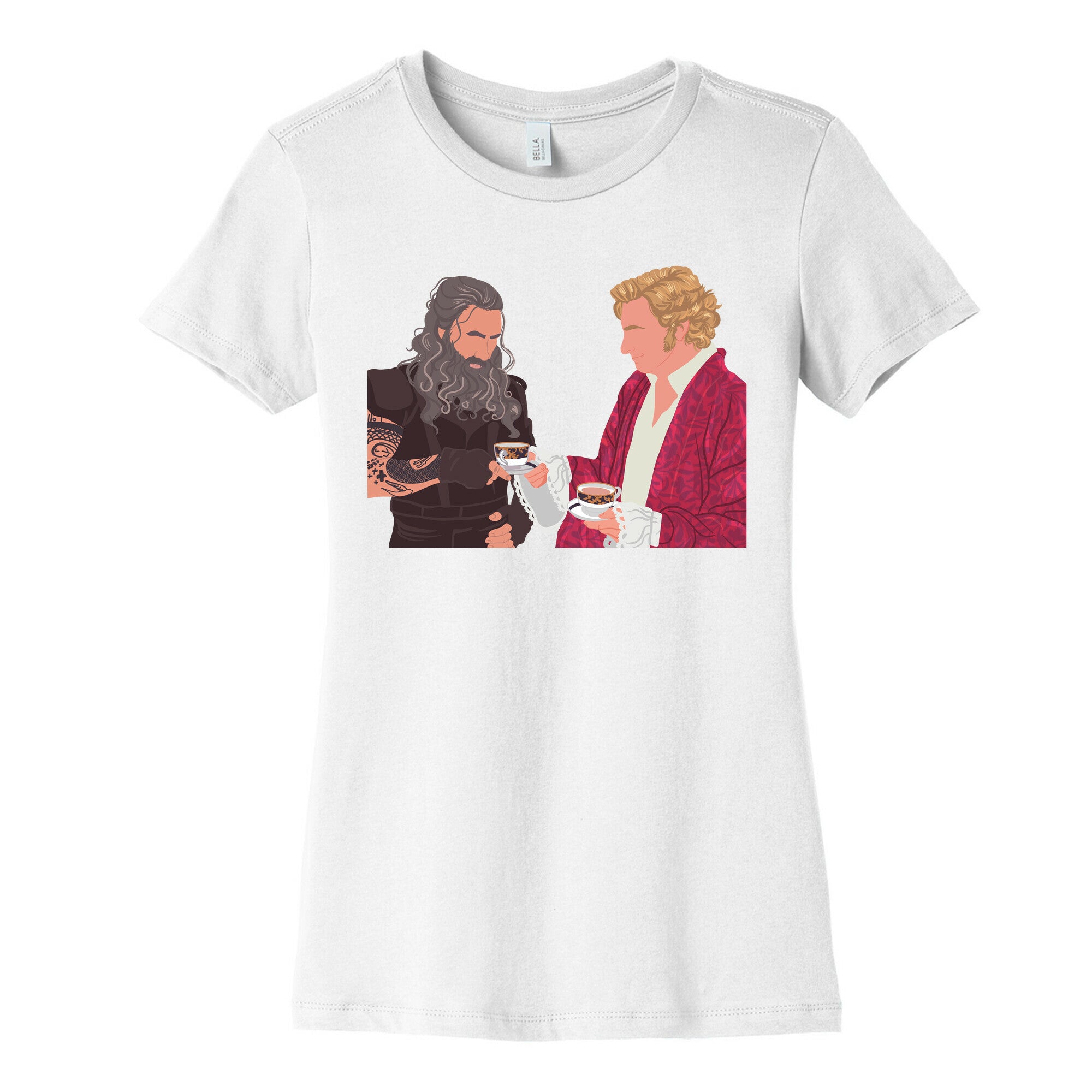 Blackbeard and Stede Bonnet Women's Cotton Tee